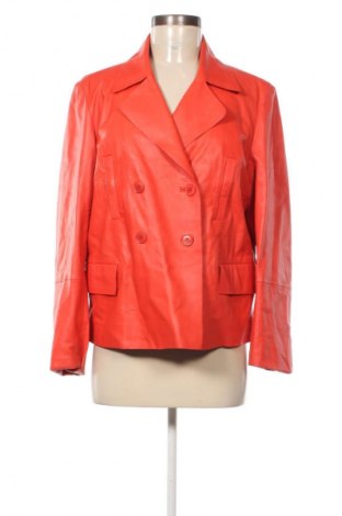 Dámská kožená bunda  Gerard Darel, Velikost XL, Barva Červená, Cena  3 999,00 Kč