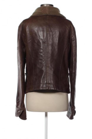 Dámska kožená bunda  Massimo Dutti, Veľkosť XL, Farba Hnedá, Cena  80,31 €