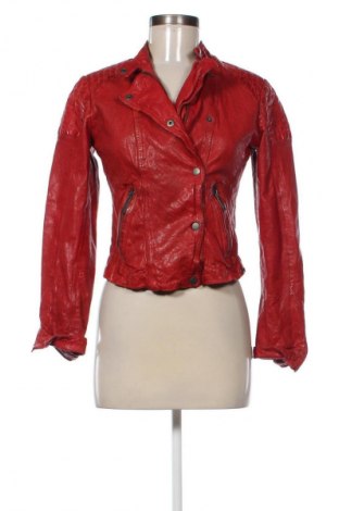 Dámska kožená bunda  Pepe Jeans, Veľkosť S, Farba Červená, Cena  52,95 €
