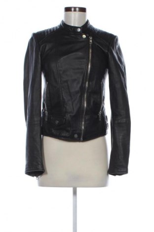 Damen Lederjacke Pull&Bear, Größe M, Farbe Schwarz, Preis € 42,99