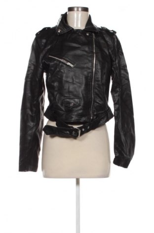 Damen Lederjacke SHEIN, Größe L, Farbe Schwarz, Preis 40,99 €