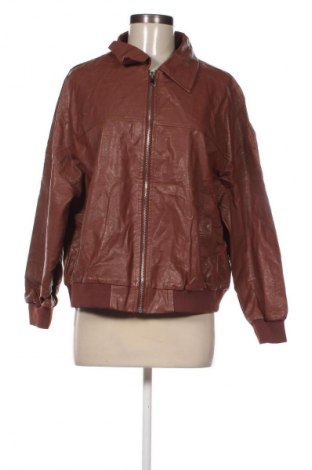 Damen Lederjacke SHEIN, Größe M, Farbe Braun, Preis € 40,99