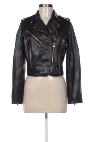 Damen Lederjacke Zara, Größe S, Farbe Schwarz, Preis 20,97 €