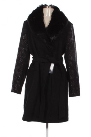 Damenmantel Desigual, Größe XL, Farbe Schwarz, Preis 192,99 €