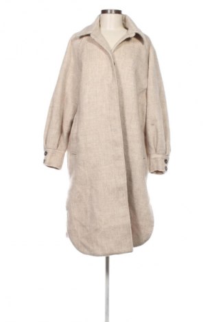 Palton de femei H&M, Mărime S, Culoare Bej, Preț 200,99 Lei