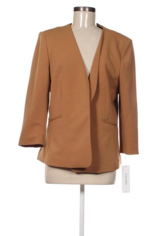 Damski żakiet Calvin Klein, Rozmiar XL, Kolor Brązowy, Cena 1 634,99 zł
