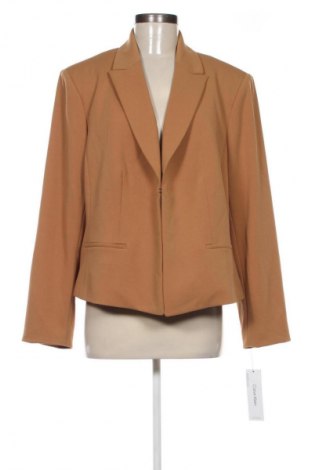 Damski żakiet Calvin Klein, Rozmiar XXL, Kolor Brązowy, Cena 1 634,99 zł