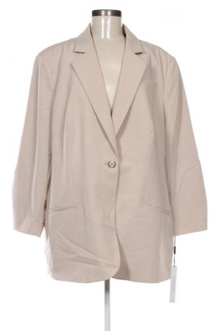 Damski żakiet Calvin Klein, Rozmiar 3XL, Kolor Beżowy, Cena 1 634,99 zł