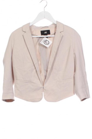 Damski żakiet H&M, Rozmiar S, Kolor ecru, Cena 157,99 zł