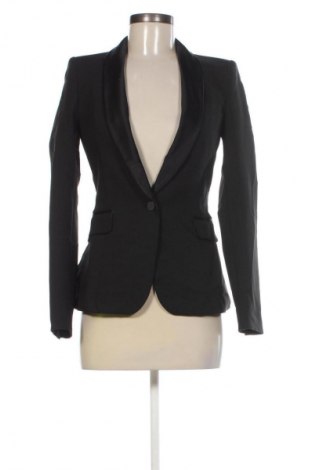 Sacou de femei Zara, Mărime XS, Culoare Negru, Preț 156,99 Lei