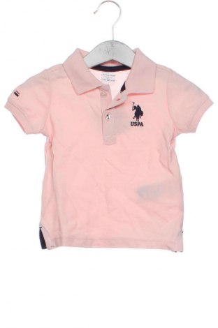 Gyerek blúz U.S. Polo Assn., Méret 12-18m / 80-86 cm, Szín Rózsaszín, Ár 3 299 Ft