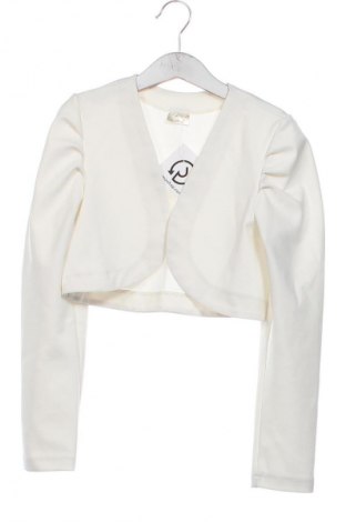 Kinder Strickjacke Contrast, Größe 9-10y/ 140-146 cm, Farbe Ecru, Preis € 8,99