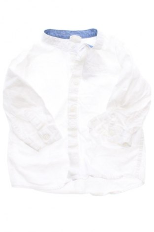 Детска риза H&M, Размер 6-9m/ 68-74 см, Цвят Бял, Цена 12,00 лв.