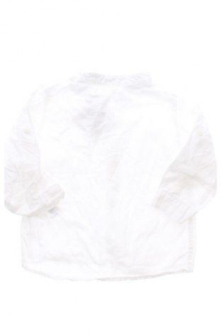 Детска риза H&M, Размер 6-9m/ 68-74 см, Цвят Бял, Цена 12,00 лв.