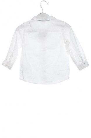 Детска риза H&M, Размер 9-12m/ 74-80 см, Цвят Бял, Цена 7,99 лв.