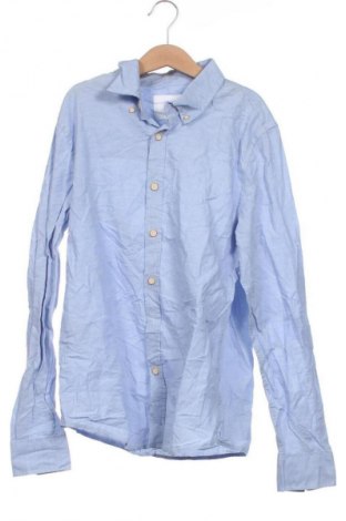 Cămașă pentru copii Mango, Mărime 10-11y/ 146-152 cm, Culoare Albastru, Preț 82,99 Lei