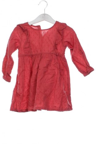 Детска рокля H&M, Размер 18-24m/ 86-98 см, Цвят Червен, Цена 16,99 лв.