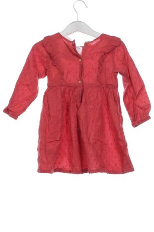 Детска рокля H&M, Размер 18-24m/ 86-98 см, Цвят Червен, Цена 16,99 лв.
