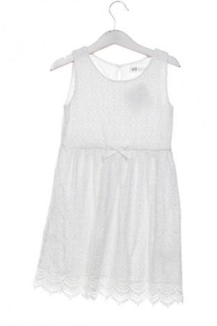 Παιδικό φόρεμα H&M, Μέγεθος 5-6y/ 116-122 εκ., Χρώμα Λευκό, Τιμή 10,99 €