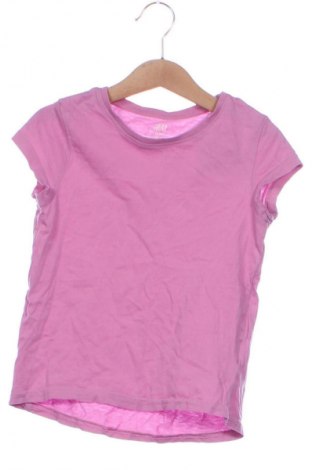 Dětské tričko  H&M, Velikost 4-5y/ 110-116 cm, Barva Růžová, Cena  144,00 Kč