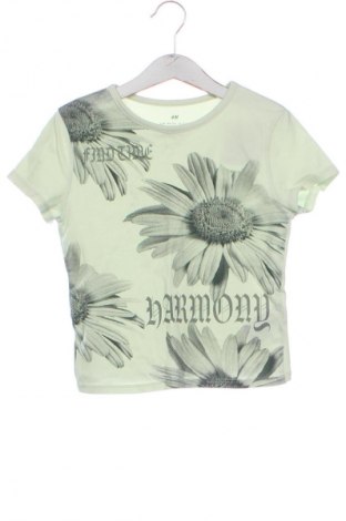 Детска тениска H&M, Размер 10-11y/ 146-152 см, Цвят Зелен, Цена 7,99 лв.