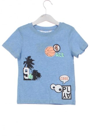 Детска тениска H&M, Размер 2-3y/ 98-104 см, Цвят Син, Цена 10,99 лв.