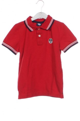 Детска тениска North Sails, Размер 7-8y/ 128-134 см, Цвят Червен, Цена 13,99 лв.