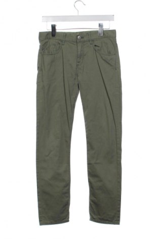 Детски дънки H&M, Размер 11-12y/ 152-158 см, Цвят Зелен, Цена 20,99 лв.