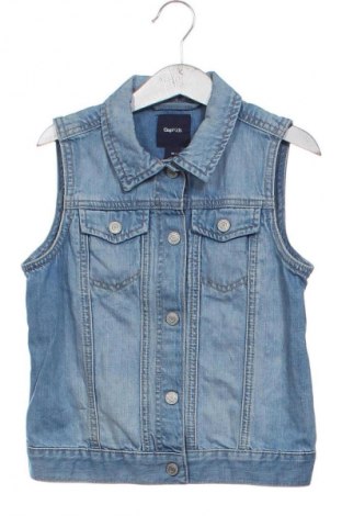 Детски елек Gap Kids, Размер 8-9y/ 134-140 см, Цвят Син, Цена 19,55 лв.