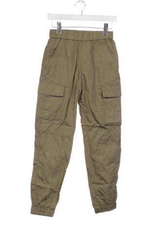 Pantaloni pentru copii H&M, Mărime 11-12y/ 152-158 cm, Culoare Verde, Preț 72,99 Lei