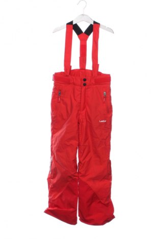 Детски панталон за зимни спортове Decathlon, Размер 6-7y/ 122-128 см, Цвят Червен, Цена 45,22 лв.