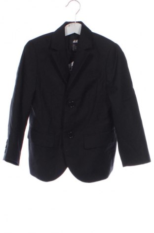 Детско сако H&M, Размер 3-4y/ 104-110 см, Цвят Черен, Цена 21,99 лв.