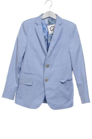 Детско сако Marks & Spencer, Размер 7-8y/ 128-134 см, Цвят Син, Цена 10,00 лв.