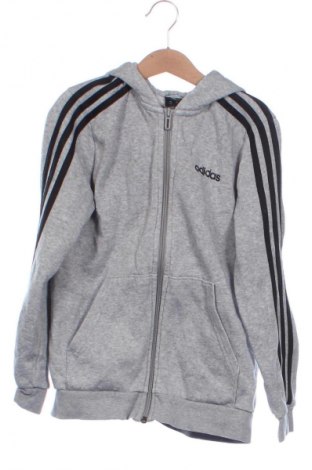 Детско спортно горнище Adidas, Размер 8-9y/ 134-140 см, Цвят Сив, Цена 33,93 лв.