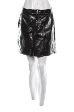 Lederrock Vero Moda, Größe M, Farbe Schwarz, Preis 13,99 €