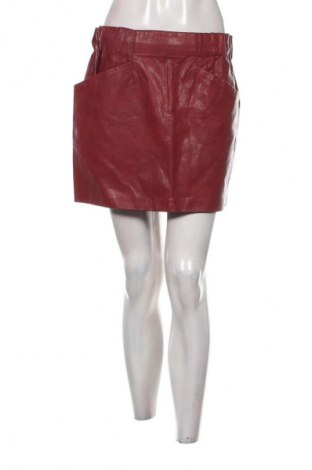 Lederrock Zara, Größe S, Farbe Rot, Preis € 10,00