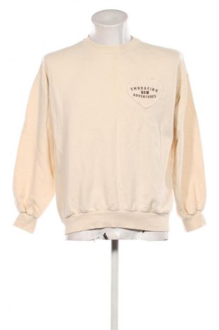 Ανδρική μπλούζα Pull&Bear, Μέγεθος S, Χρώμα  Μπέζ, Τιμή 12,99 €