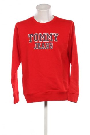 Herren Shirt Tommy Jeans, Größe L, Farbe Rot, Preis € 28,69