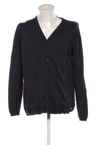 Jachetă tricotată de bărbați Teodor, Mărime XXL, Culoare Albastru, Preț 82,99 Lei