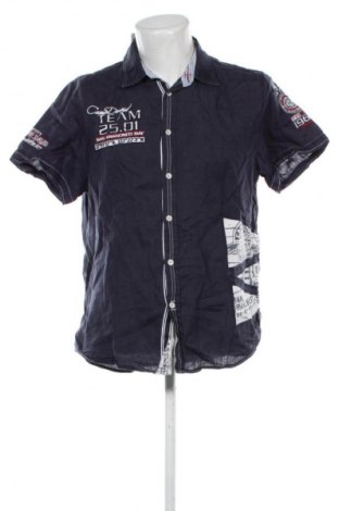 Herrenhemd Camp David, Größe L, Farbe Blau, Preis 14,99 €