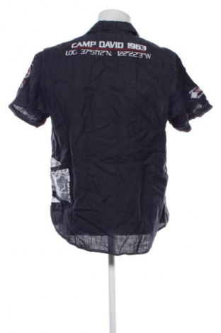Herrenhemd Camp David, Größe L, Farbe Blau, Preis 14,99 €