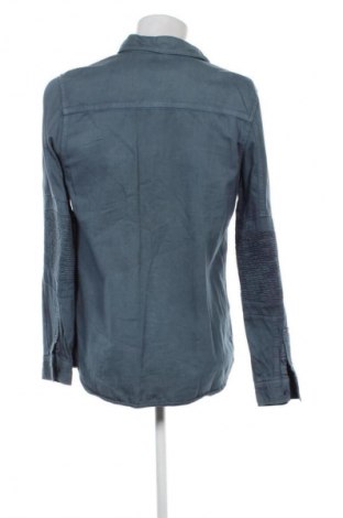Мъжка риза H&M Divided, Размер M, Цвят Син, Цена 49,08 лв.