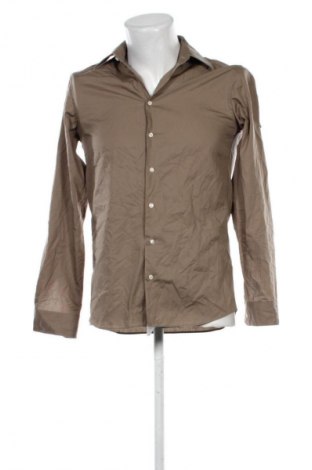 Herrenhemd Jake*s, Größe S, Farbe Braun, Preis 23,99 €