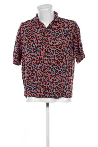 Мъжка риза Pull&Bear, Размер M, Цвят Многоцветен, Цена 54,34 лв.