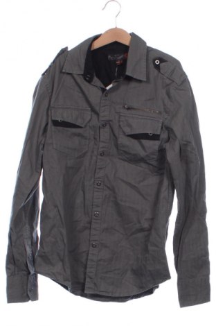 Herrenhemd Unbranded, Größe XS, Farbe Grau, Preis 20,10 €
