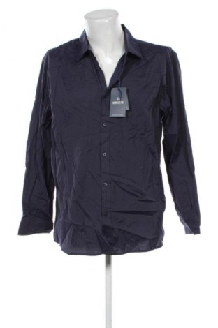 Мъжка риза Unbranded, Размер XXL, Цвят Син, Цена 46,99 лв.