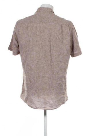 Herrenhemd Unbranded, Größe M, Farbe Beige, Preis 10,99 €