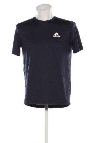 Herren T-Shirt Adidas, Größe M, Farbe Blau, Preis € 14,00