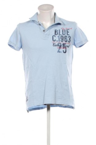 Ανδρικό t-shirt Camp David, Μέγεθος L, Χρώμα Μπλέ, Τιμή 16,99 €