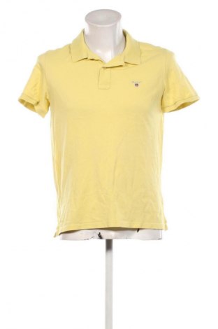 Tricou de bărbați Gant, Mărime L, Culoare Galben, Preț 96,99 Lei
